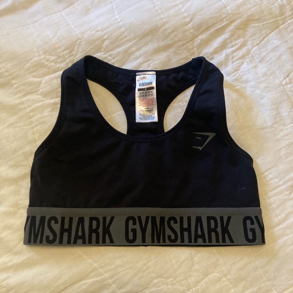 Gymshark black sport bra